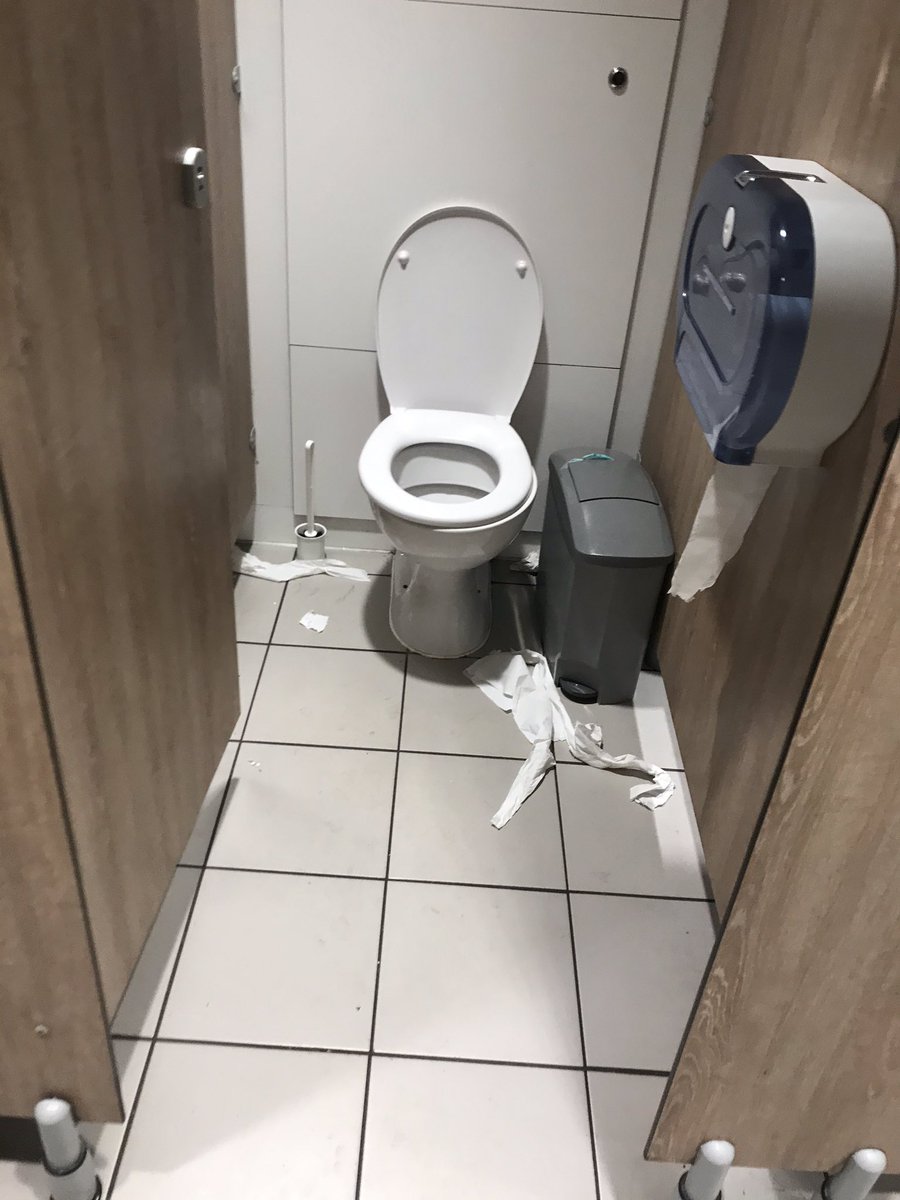 OfficialJ_Cat's tweet photo. @IKEA__MK toilets were gross yesterday! I told 3 members of staff and no one seemed bothered, never seen it in such a state! 🤢 https://t.co/sc7cP1BuVF