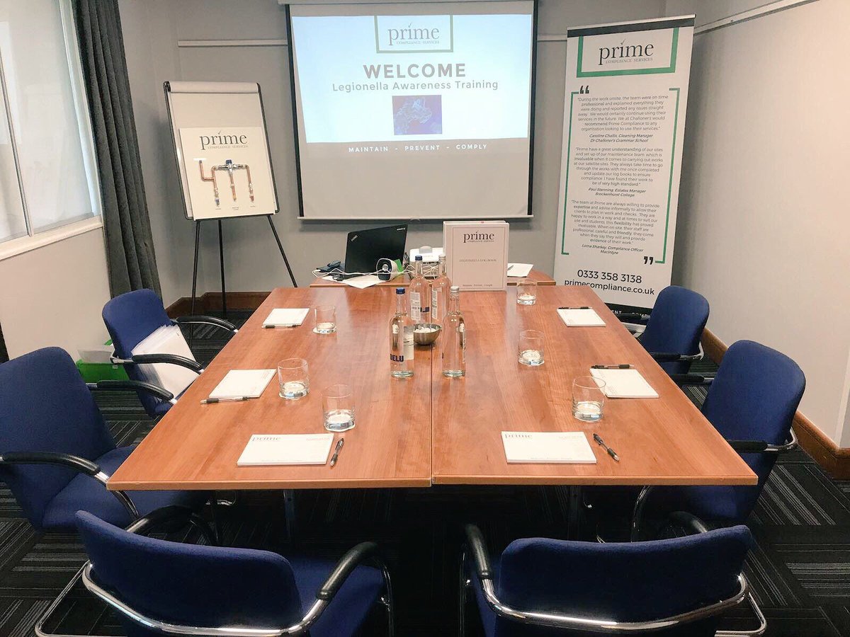 Primecompliance's tweet photo. If you are looking for Legionella Awareness Training, contact the Prime Team and book onto one of our sessions for 2020. #legionella #awareness #healthandsafety #Training https://t.co/eF6L55Lsmk