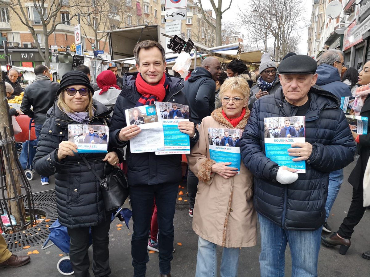 pybournazel's tweet photo. Merci à l’équipe du XVIIIe mobilisée. Échanges nombreux et chaleureux avec les habitants. Vie quotidienne: propreté, tranquillité, sécurité, lutte contre la pollution et le bétonnage... https://t.co/l0ueq52LXr