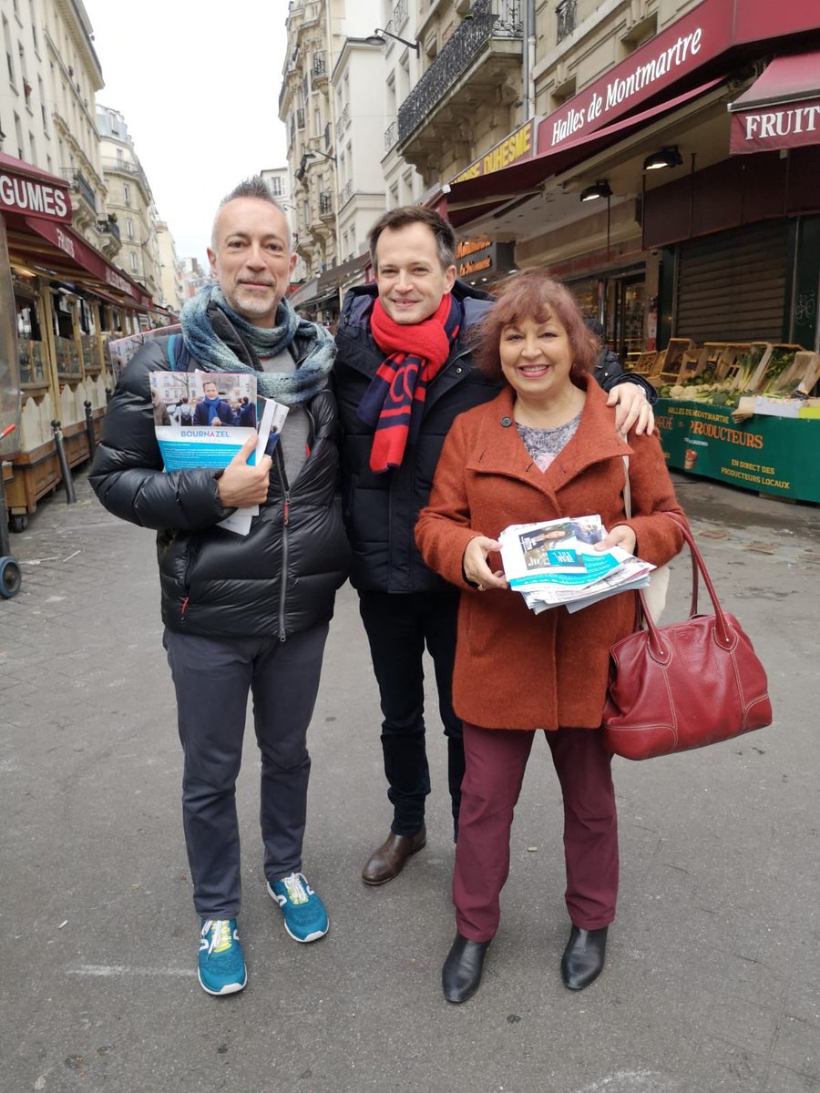 Merci à l’équipe du XVIIIe mobilisée. Échanges nombreux et chaleureux avec les habitants. Vie quotidienne: propreté, tranquillité, sécurité, lutte contre la pollution et le bétonnage...