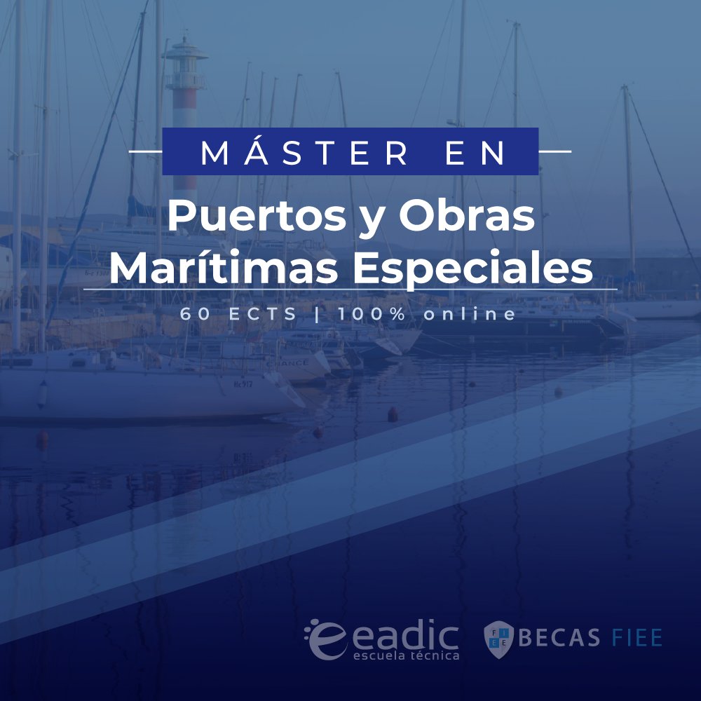 Luciano_SY's tweet photo. “Conviértete en un profesional competitivo y fortalece tus conocimientos con el Máster en Diseño, Construcción y explotación de puertos, costas y obras marítimas especiales: https://t.co/rEcfbre4Uw) del cual soy docente. ¡Toma las riendas de tu futuro! Y transforma tu realidad.” https://t.co/JlpfIK793V