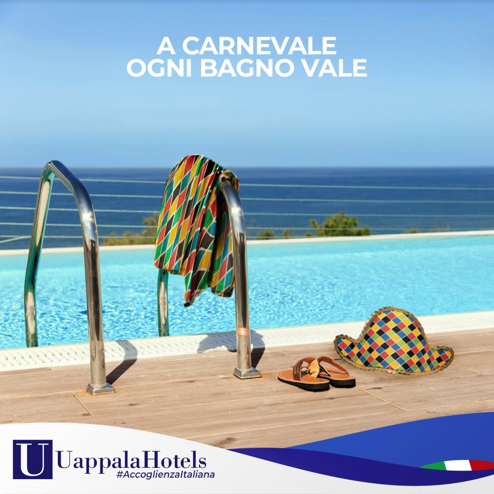 UappalaHotels's tweet photo. A Carnevale ogni scherzo vale! 🤡
... ma le vacanze sono una cosa seria! 

Questo Carnevale basta scherzi, prenota la tua vacanza da sogno in uno dei nostri Uappala Hotels! 🏖 https://t.co/htFddBXw7L
