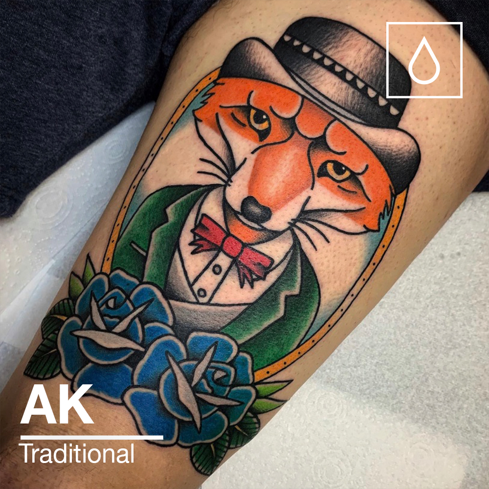 MonumentalInk's tweet photo. Super cool fancy fox by Ak our amazing traditional artist. Loads of flash available, visit the website to enquire!
🌐https://t.co/aDLGQr3sYp
#tattoo #traditionaltattoo #colchestertattoo #essextattoo #newtattoo #besttattoo #tattoopro @KillerInkTattoo https://t.co/b1UBns5C8E