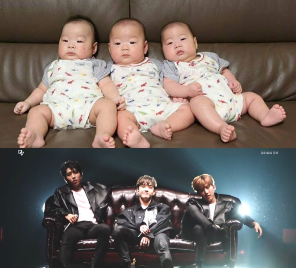ngamthanit's tweet photo. เห็นรูปสเตจ we go ...ก็ว่าเคยเห็นที่ไหน 5555555555 แทฮัน มินกุก มันเซ ชัดๆ 

ไอ้ก้อนเอ้ยยยยยย เหมือนไป 🤣

#SongTriples #3RACHA #StrayKids https://t.co/JU2KZJTPCq