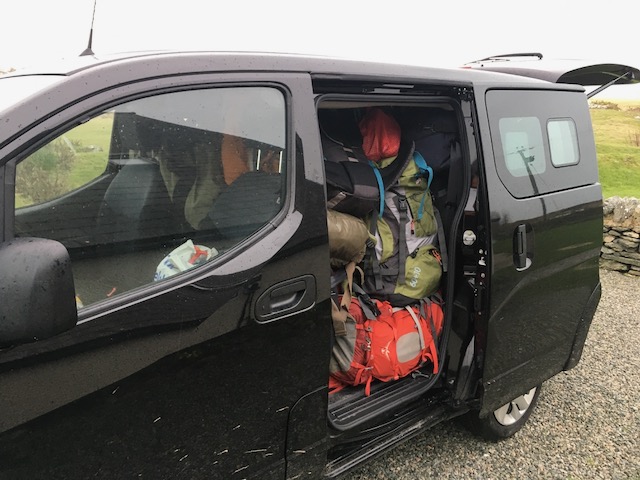 OA_Rhoscolyn's tweet photo. 'Ifan' our new #electric #NissanEV_UK e-NV200 Combi with luggage for 30 students from @UniSouthWales leaving OA for their coach home after their field trip to #Anglesey Ifan is part of our decarbonisation plan for #lookingaftertheplanet #ZeroEmissions https://t.co/QxtrvjcYLv