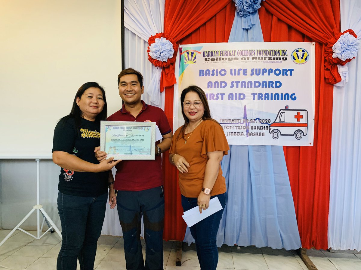 reymartdabalos's tweet image. It’s all about saving lives 
#BLSinstructor