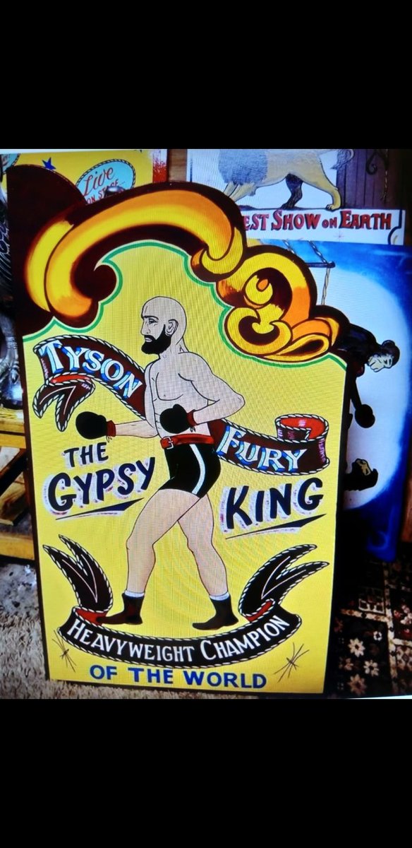 1983Caroline's tweet photo. @Tyson_Fury my dad painted this...hope u approve x https://t.co/IdpKwq7yy6