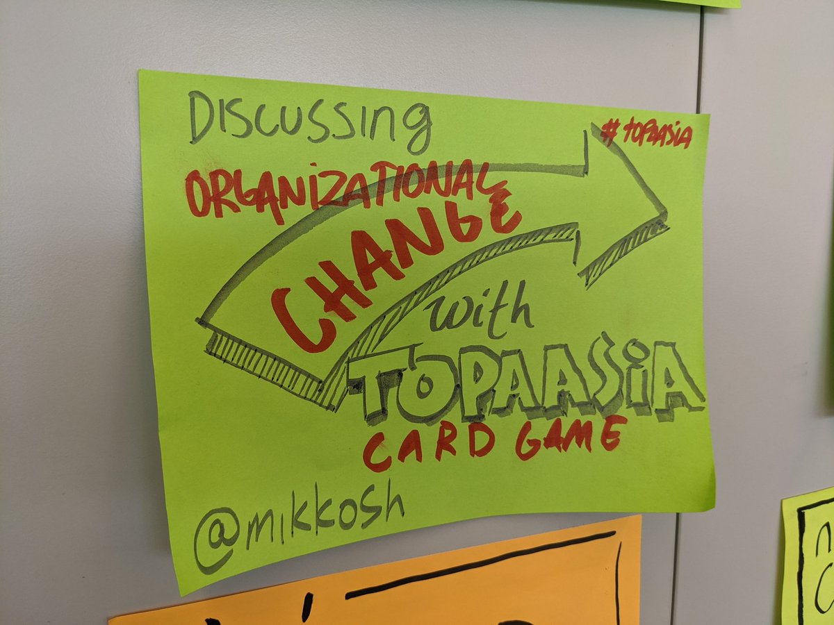 I had two open space sessions at @Play4Agile. The first was about org change and <a href="/topaasia/">Topaasia</a> card game, the second was a game creation workshop I held together with <a href="/Pisketti/">Tero Kadenius</a> for improving sales meetings :) #p4a20 #p4aten #sales #topaasia #seriousgames #agile #orgchange