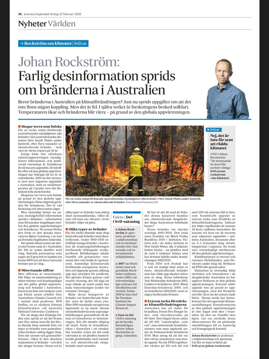 Johan Rockström tweet media
