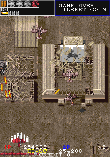 西部時代を思わせる町も敵に占拠され、その中央には古びれた映画館がたたずむ。そこでは誰も見る人が居なくとも映写機は回り続けていた・・・。上映パターンは6種あり、中にはダライアスPART22もある。（まだⅢも出ていないのに！）謎の武闘家：ホーリー･チェンが始めて登場したのもこのシーン。