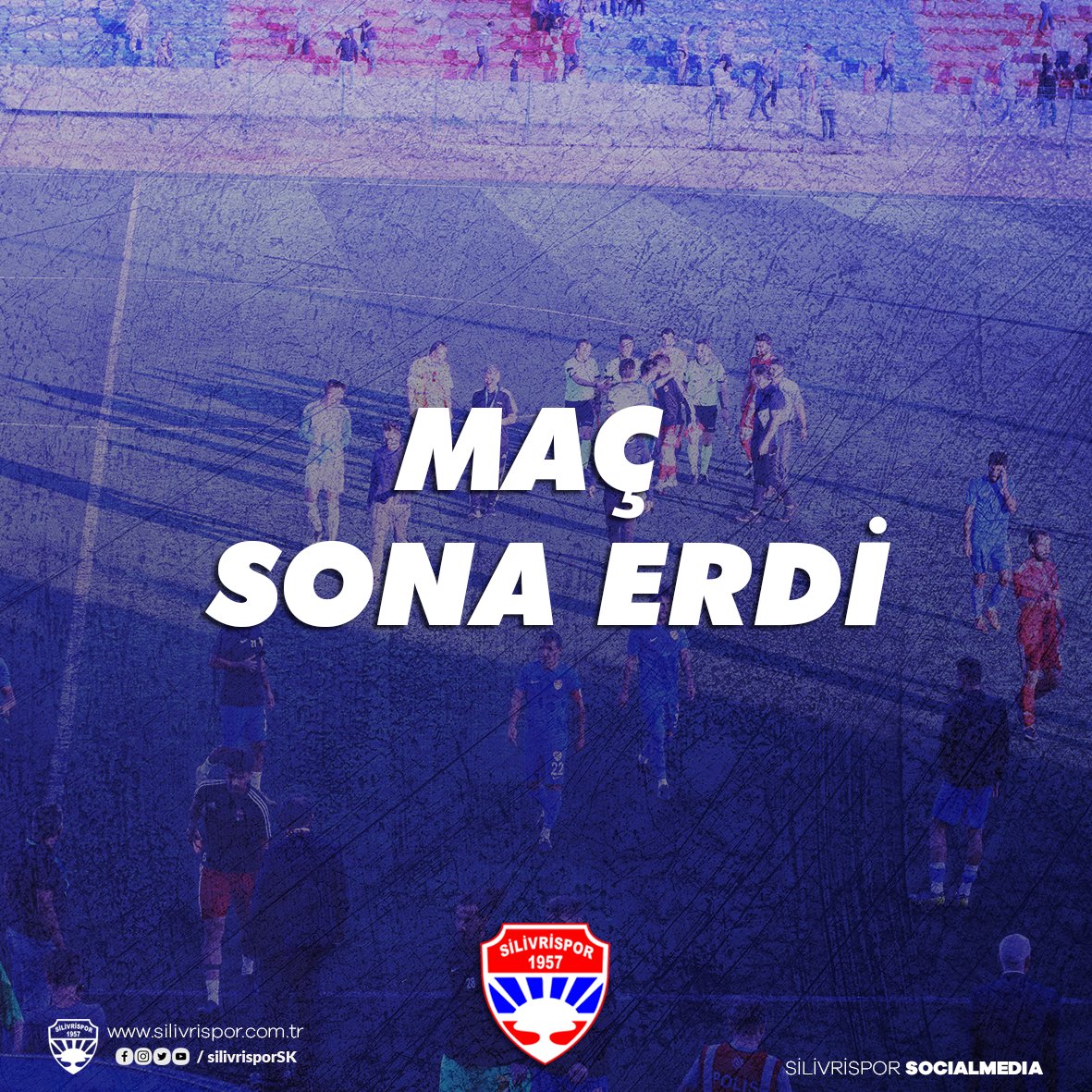 MAÇ SONUCU | TFF. 3.LİG 1.GRUP 25.HAFTA MAÇI
SİLİVRİSPOR: 1 - Kızılcabölükspor : 1
#SLVRvKZLCB
#Silivrispor #MaçGünü #Kızılcabölükspor #tff #3lig #silivri