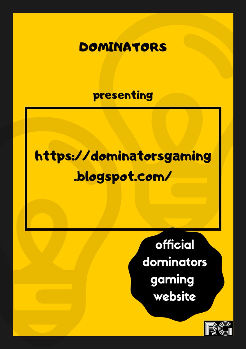 dominators_bs's tweet photo. We are pleased to announce the launch of our brand new website! After many weeks of hard work and dedication, we are delighted to officially announce the launch today. The website's URL is https://t.co/OsydRcfry7
Be sure to check it out to know more about us and our awesome stuff https://t.co/zXHIpBqN4a