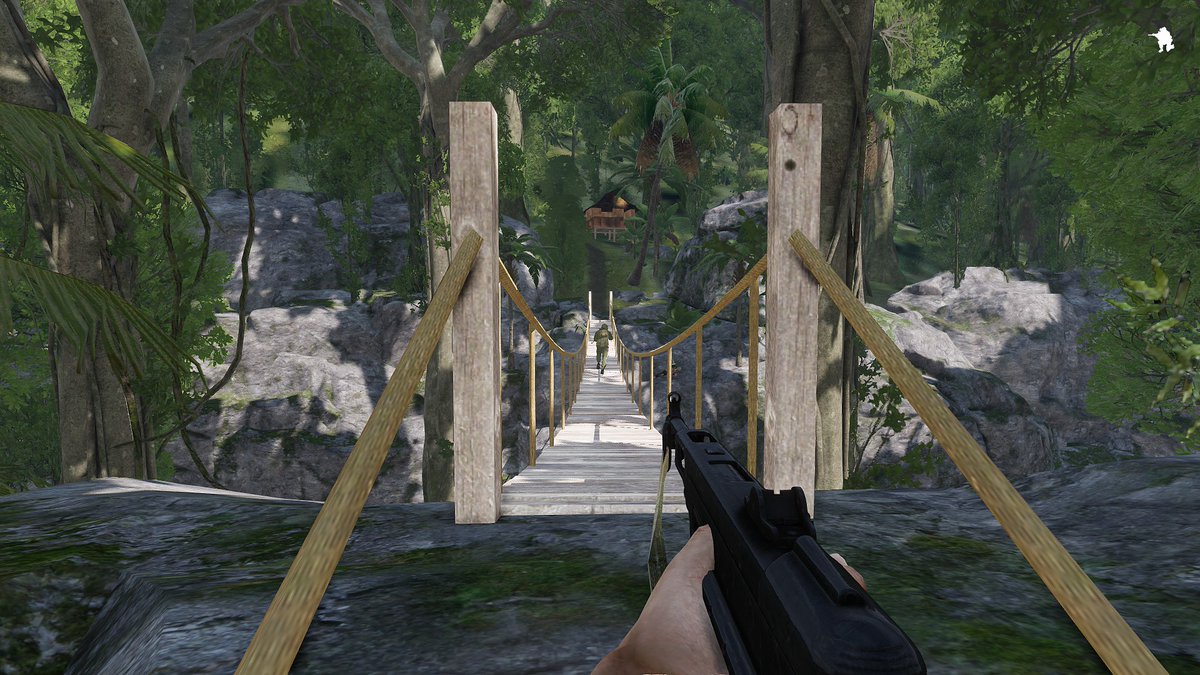 broken_grenade's tweet photo. Z tohoto dôvodu boli tímy Alpha a Bravo vybavené na ľahký presun. Toto sa neskôr ukázalo ako veľká chyba, keďže množstvo Vietcong-u bolo väčšie ako množstvo munície. Práve z tohoto dôvodu sme boli nútený používať výbavu, ktorú sme našli u nepriateľov. https://t.co/Q3iQM3zmPx