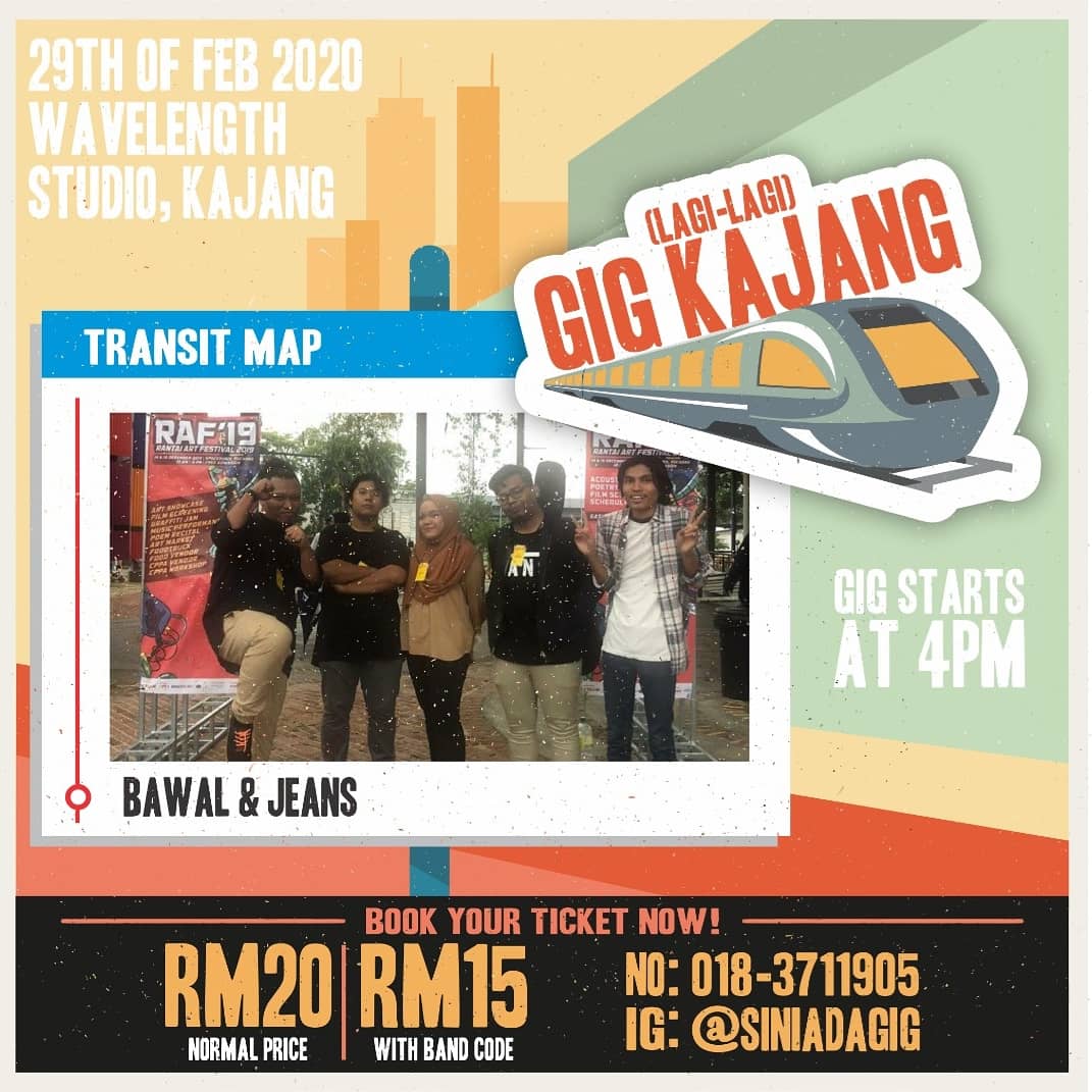 bawaldanjeans's tweet photo. Bape hari je lagi ni. 29hb ni dah boleh lah ramai2 datang Gig Kajang! ๐ Dah dapatkan tix ke belum tu? Let's support local band guysss! Banyak jugak band2 baru ni, boleh lah kenal2 ๐ค๐ค
Guna code BAWAL&JEANS utk dapat harga RM15 โจ๐
#siniadagig
#gigkajang
#supportlocalband https://t.co/PUOgzKHYrl