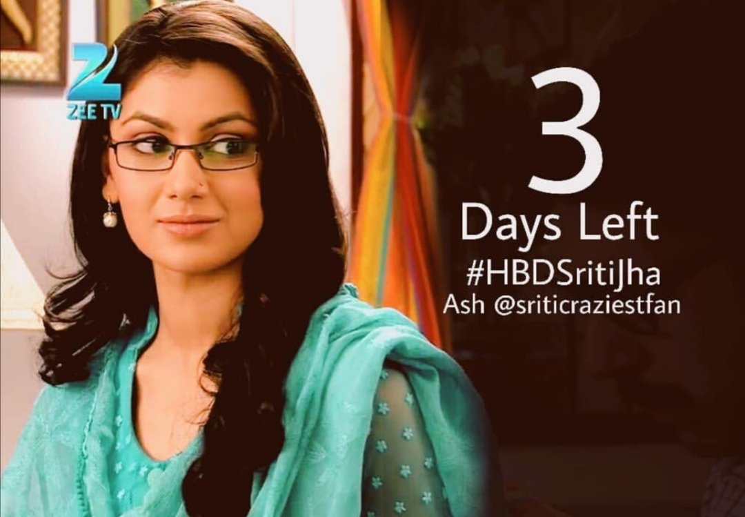 ashcreationxx's tweet photo. Yeyeee only 3 days left🙌
.
.
.
#HBDSritiJha
.
| @teamsritij @sritianne|
#sritijha #mylove #dashingcouple #abhigya #dashing #beautyqueen
#crush #chanVe #jaanu #myprincess
#bae #pieceofmyheart❤ #mybabyforever
#myeverything #supergirl #pragya #fuggy #mogambo #ladylove https://t.co/mdzTVPCSS7