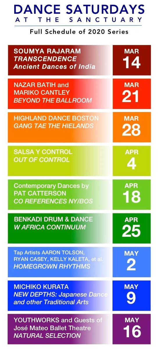 I can't wait to be part of <a href="/JoseMateoBallet/">JMBT</a>'s DANCE SATURDAYS this year! Join me, <a href="/TapHero/">Aaron Tolson</a> &amp; others on May 2nd.