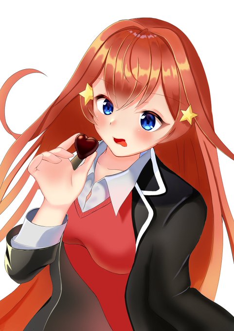 無駄遣いをするなさんがTwitterに投稿した中野五月(五等分の花嫁)のイラスト。