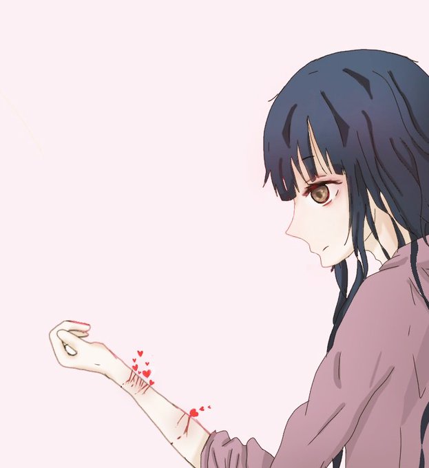 リスカのtwitterイラスト検索結果 古い順