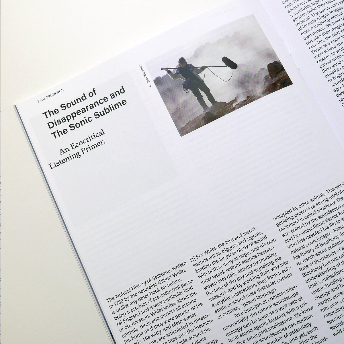 MrPrudence's tweet photo. I wrote an essay on ecocritical listening for the latest edition of @_neural | The Sound of Disappearance & The Sonic Sublime + I made a mix to accompany the essay: https://t.co/vNGjDIRPpz #soundscape #ecology #bioacoustics #biophony #nichehypothesis #ecocritical #fieldrecording https://t.co/2tAVTLuquC