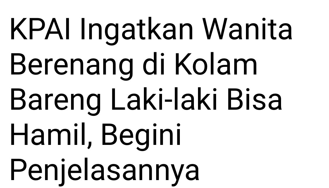 faizaufi's tweet photo. peringatan dari KPAI sebenarnya untuk semua makhluk hidup https://t.co/KqatgkTI4z