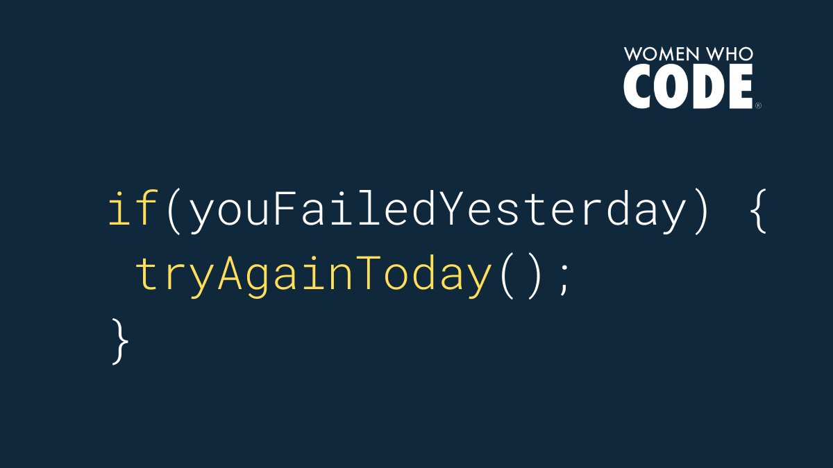 Women Who Code tweet media
