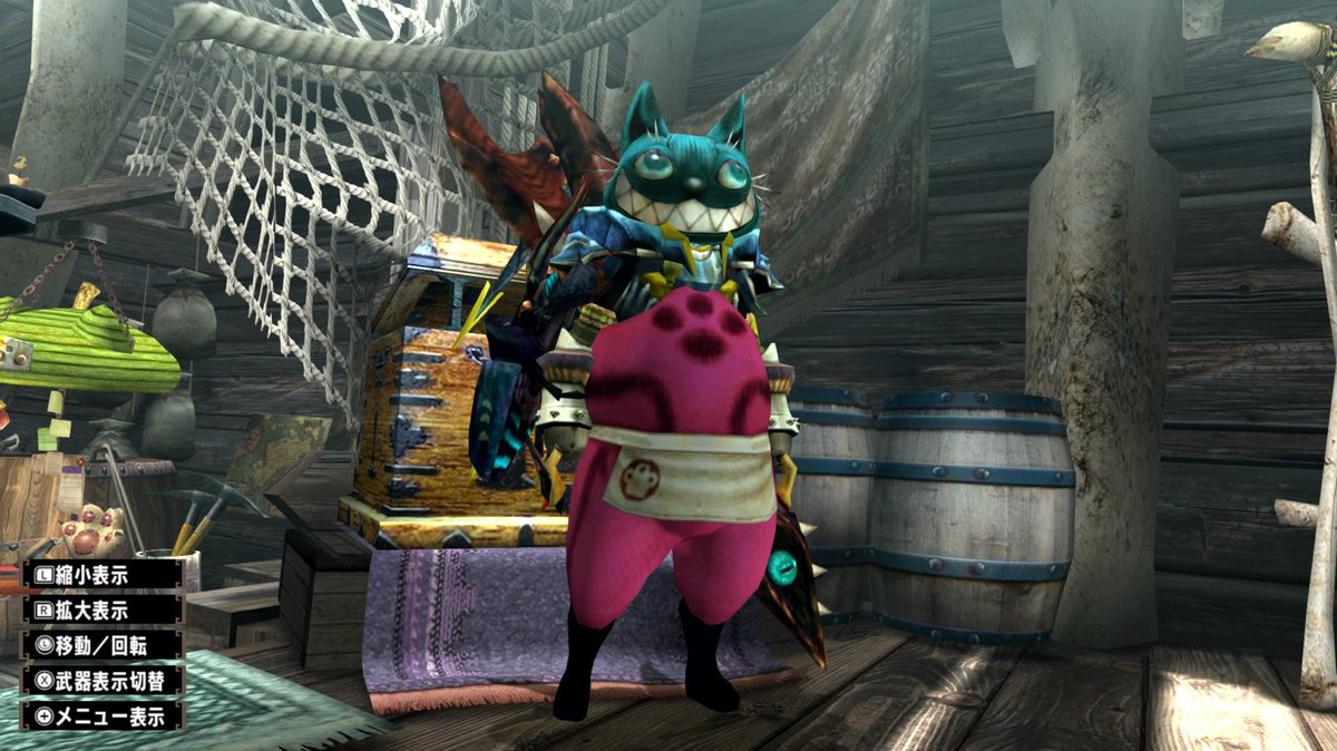 カニカマ 和 新しい装備を作った時って大体防具合成がバラバラだから変な見た目になるのだけれど 今回はかなり大変なことになっておられる