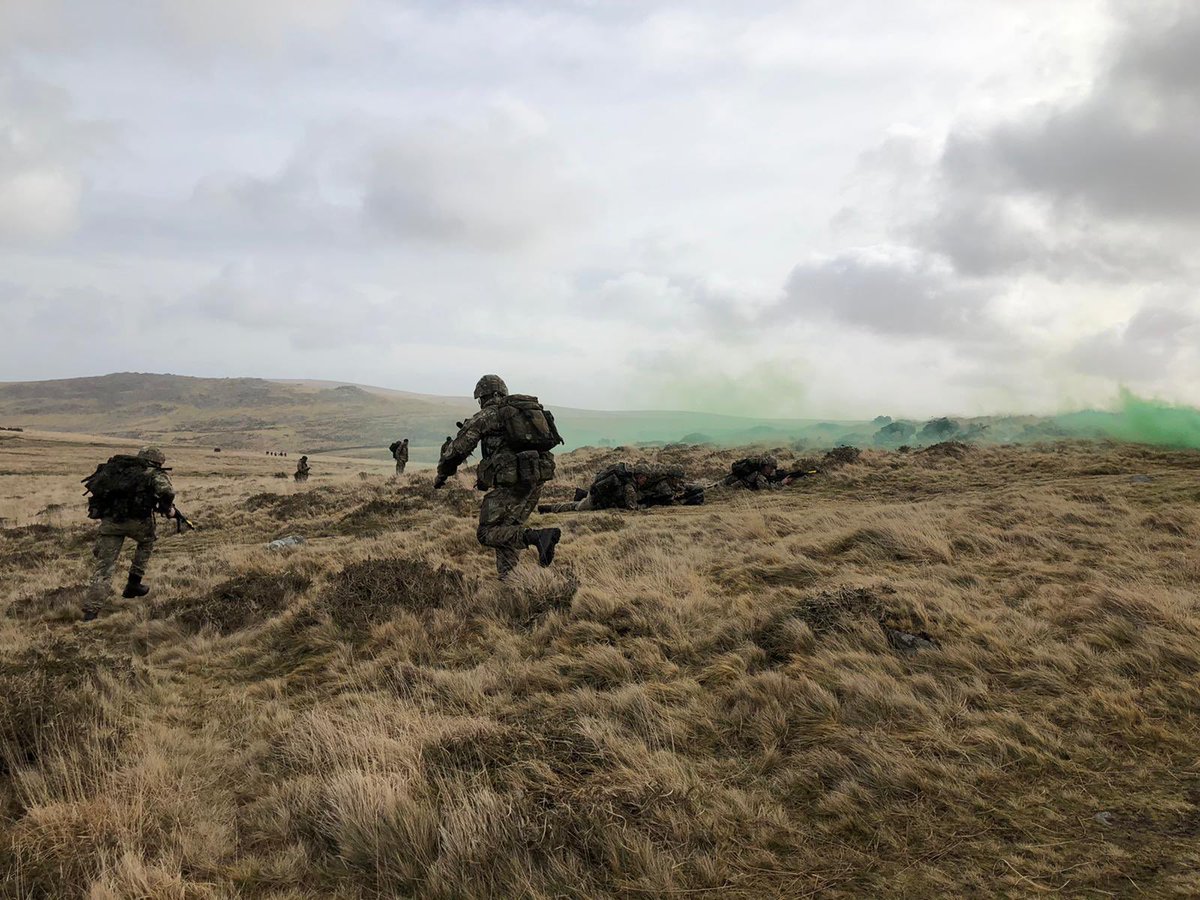 131Commando's tweet image. Platoon attacks this weekend on Dartmoor #131commando #24commando #commandosappers