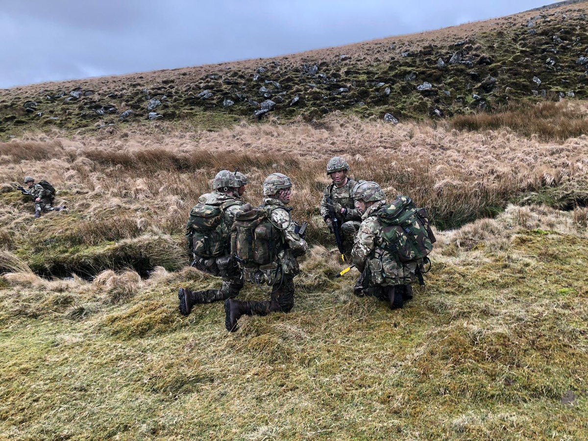 Platoon attacks this weekend on Dartmoor #131commando #24commando #commandosappers