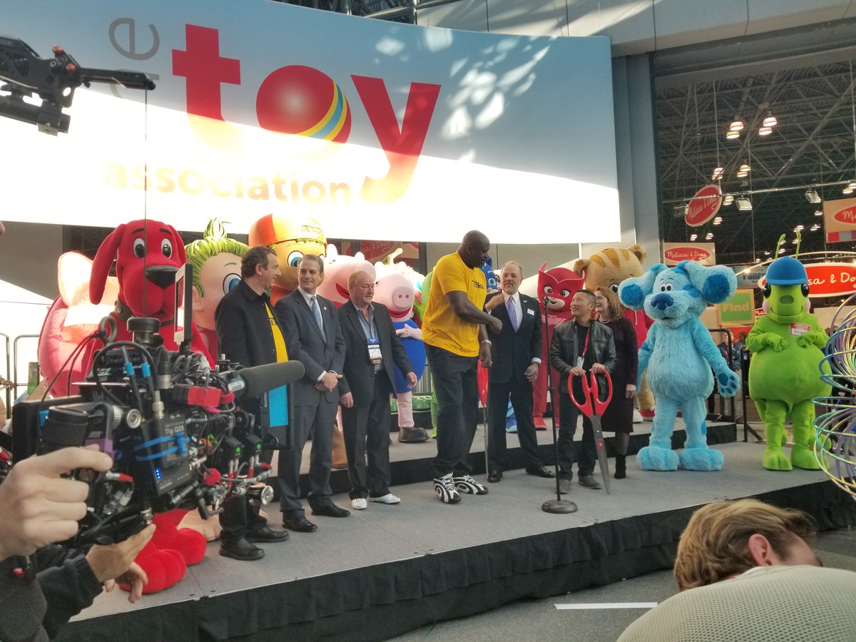 kid_number's tweet photo. Inside scenes from the opening of #ToyFair2020 in NYC!  Watch the #video: https://t.co/3x61daoYq8 https://t.co/PtdXDT8XS3
