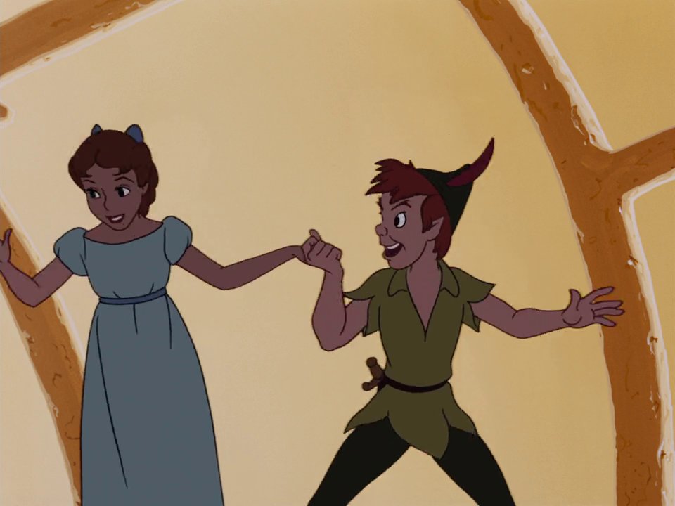 The 11th Doctor and Amelia Pond as Peter Pan and Wendy Darling  #Disney  #DoctorWho