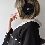 あそ美やでつまみ細工の可愛いイヤーカフが販売開始予定!大人っぽいファッションにぴったりでオススメ!!