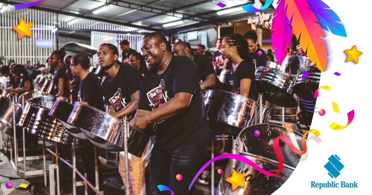 republicbanktt's tweet photo. Republic Bank Exodus Steelband the kind of energy you have lawd it rare! You have made us proud! #ExodusSteelOrchestra #RBLinCarnival #DearPromoter https://t.co/eV9u8irFUO