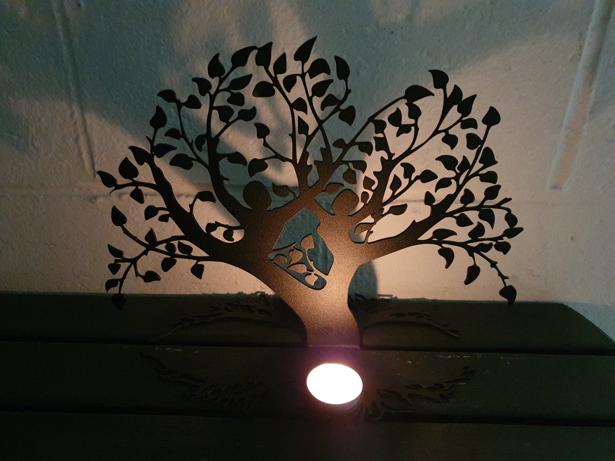 balls_blazing's tweet photo. Another tree of life tea light holder. https://t.co/Y2nLfIBDms