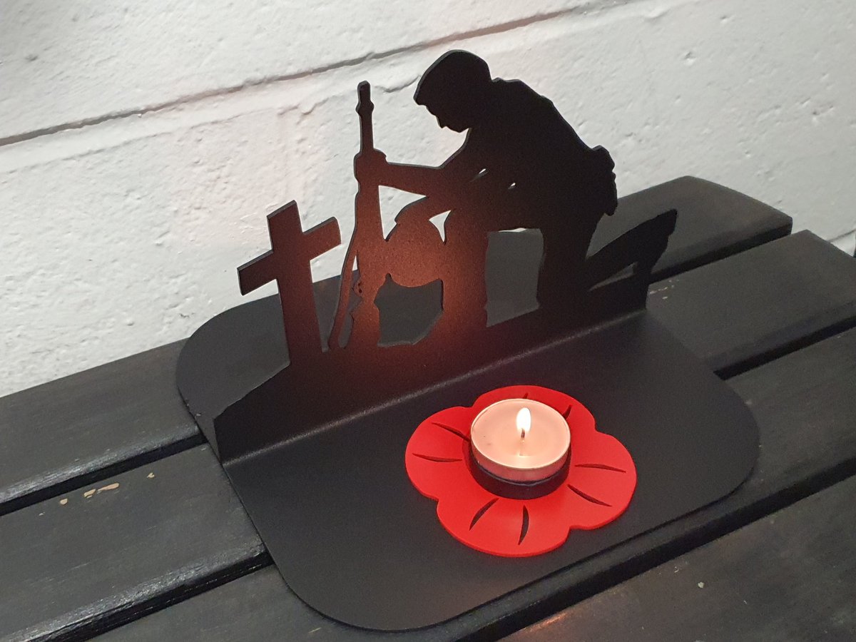 balls_blazing's tweet photo. Our new tea light holder, with every sale a donation will be sent to Royal British Legion. https://t.co/ZWE7FMCva6
