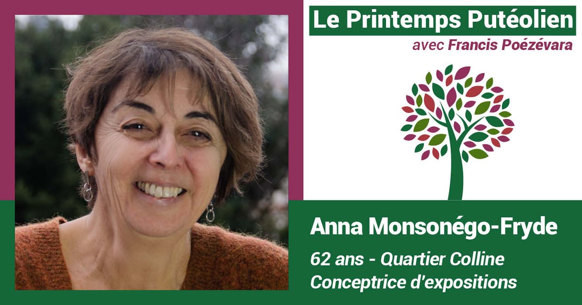 Anna Fryde est numéro 2 sur la liste du Printemps Putéolien : "Je veux que #Puteaux respire ! En installant 2 forêts urbaines, en haut et en bas de #Puteaux, nous améliorerons la qualité de l'air, favoriserons la biodiversité et rafraîchirons la ville, tout en l'embellissant."