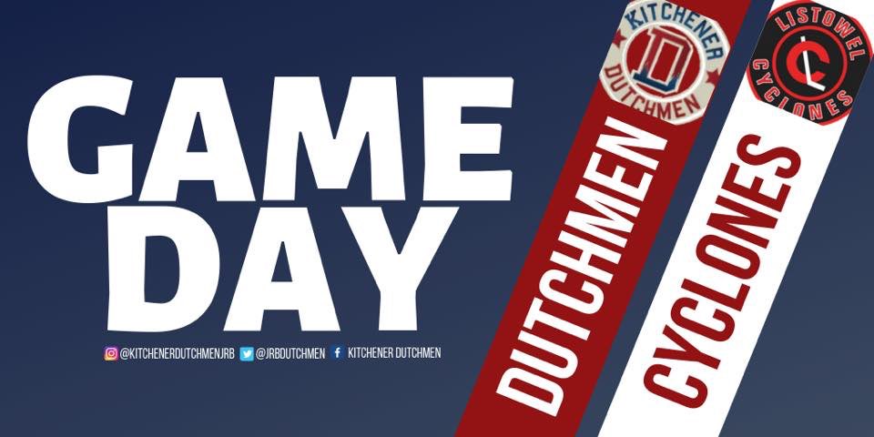 JrBDutchmen's tweet photo. It’s the last (regular season) #GAMEDAY!
🆚 @CycsNation
📍 Kinsmen - The Aud
⏰ 5:30PM
📺 HockeyTV
*Makeup game from January 18th
#KitchenerDutchmen #GOJHL #GoDutchiesGo https://t.co/LoJK3bRAGP