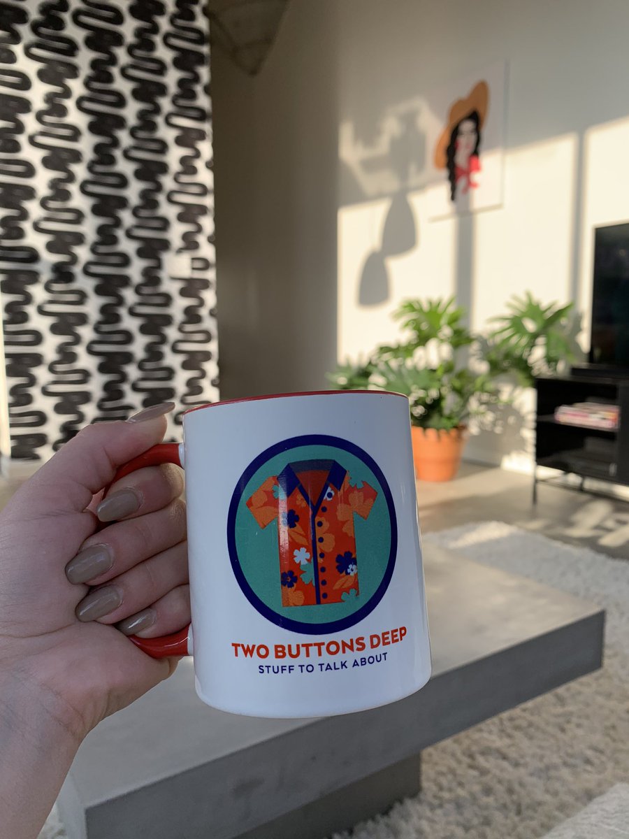 TwoButtonsDeep's tweet photo. The Sunday morning version of going #ButtonsDeep ☕️ https://t.co/VO4wj9A040