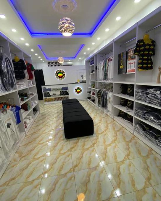 photos of Stonebwoy's BHIM shop