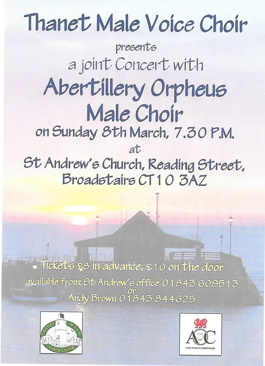 Off to Kent for mini tour with Abertillery Orpheus Male Choir #abertilleryorpheus