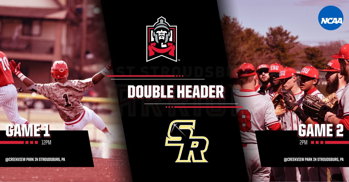 ESU_Baseball's tweet photo. After chalking up a pair of wins yesterday the Warriors take on St. Rose in a double header today at 12! Leading off on the mound will be Cam Voss in game 1 and Connor Johnson in game 2! Come out to support the Warriors at Creekview Park!!!
#AllAboard #GotTurf https://t.co/xOBz6AZPcv