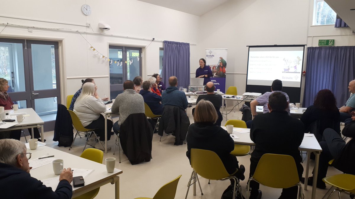 bvscouting's tweet image. Great morning with adults from 10 of our 15 groups with @HampshireScouts growth officers helping us with resources and tools for adult recruitment!