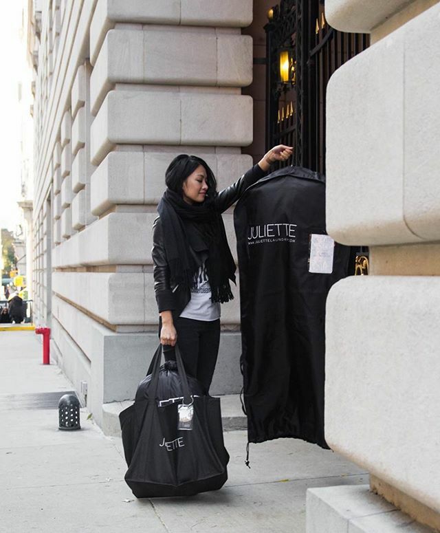 RomioApp's tweet photo. Find #NewYork’s premium, personalized laundry and dry clean service @juliettelaundry on @romioapp. Experts say the service is convenient, with pickups at times that work for you (when others are closed), and delivered pristine with name tags in velvet hangers. Book trusted a… https://t.co/fVouKlepfF