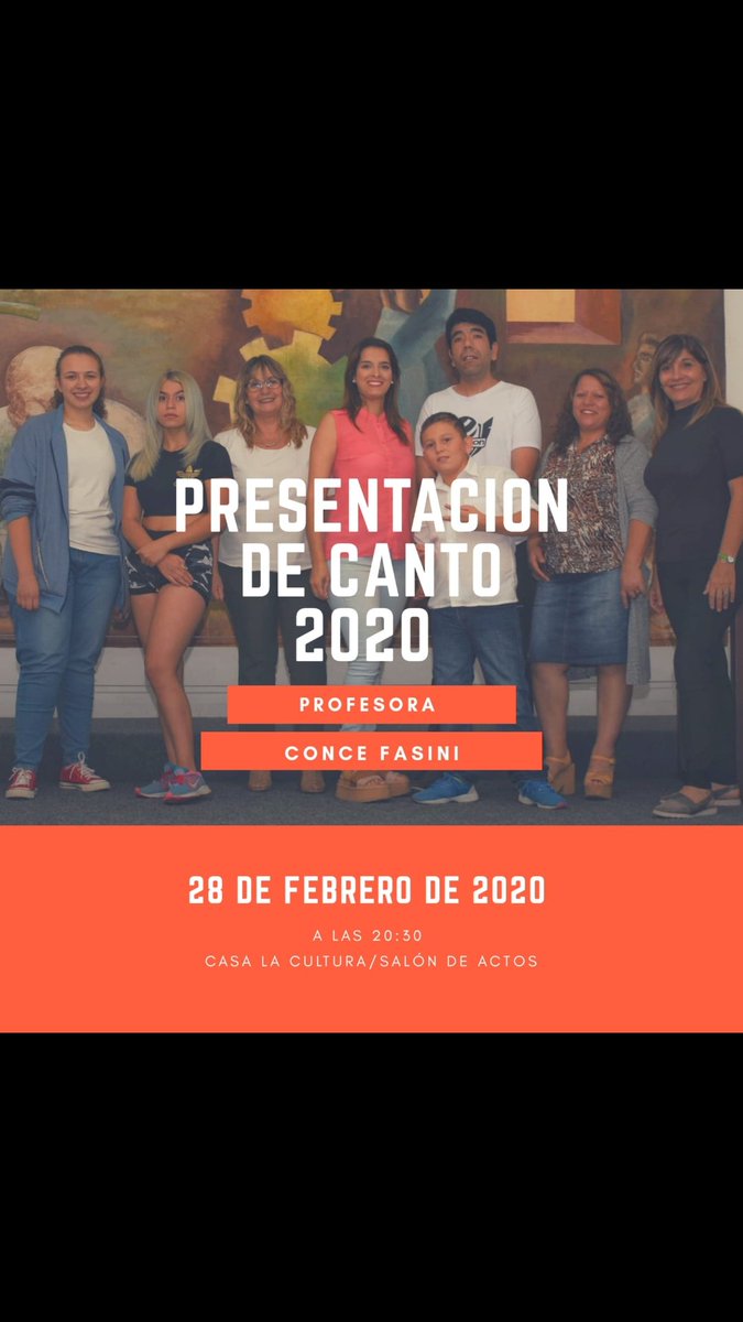 ConceFasini's tweet photo. Los esperamos!!! https://t.co/Sb19XzKEow