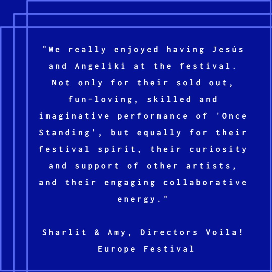 outofordercirc's tweet photo. Thanks to the amazing Sharlit and Amy from @VoilaEurope for believing in us and booking us for our premiere last November. Now stronger than ever, coming to @jacksons_lane 28th February 7.30PM https://t.co/LXROLqYUPq
