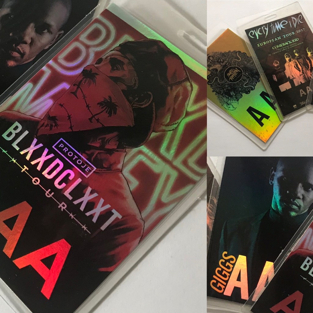 here's some beautiful holographic archive AAA laminate tour passes from 2017/18 > tourpasses.co.uk/news/in-a-refl…