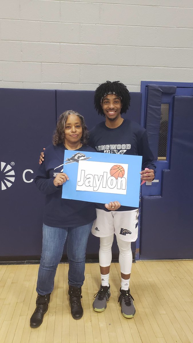 So proud of Jaylon and ⁦<a href="/LongwoodMBB/">Longwood Basketball</a>⁩