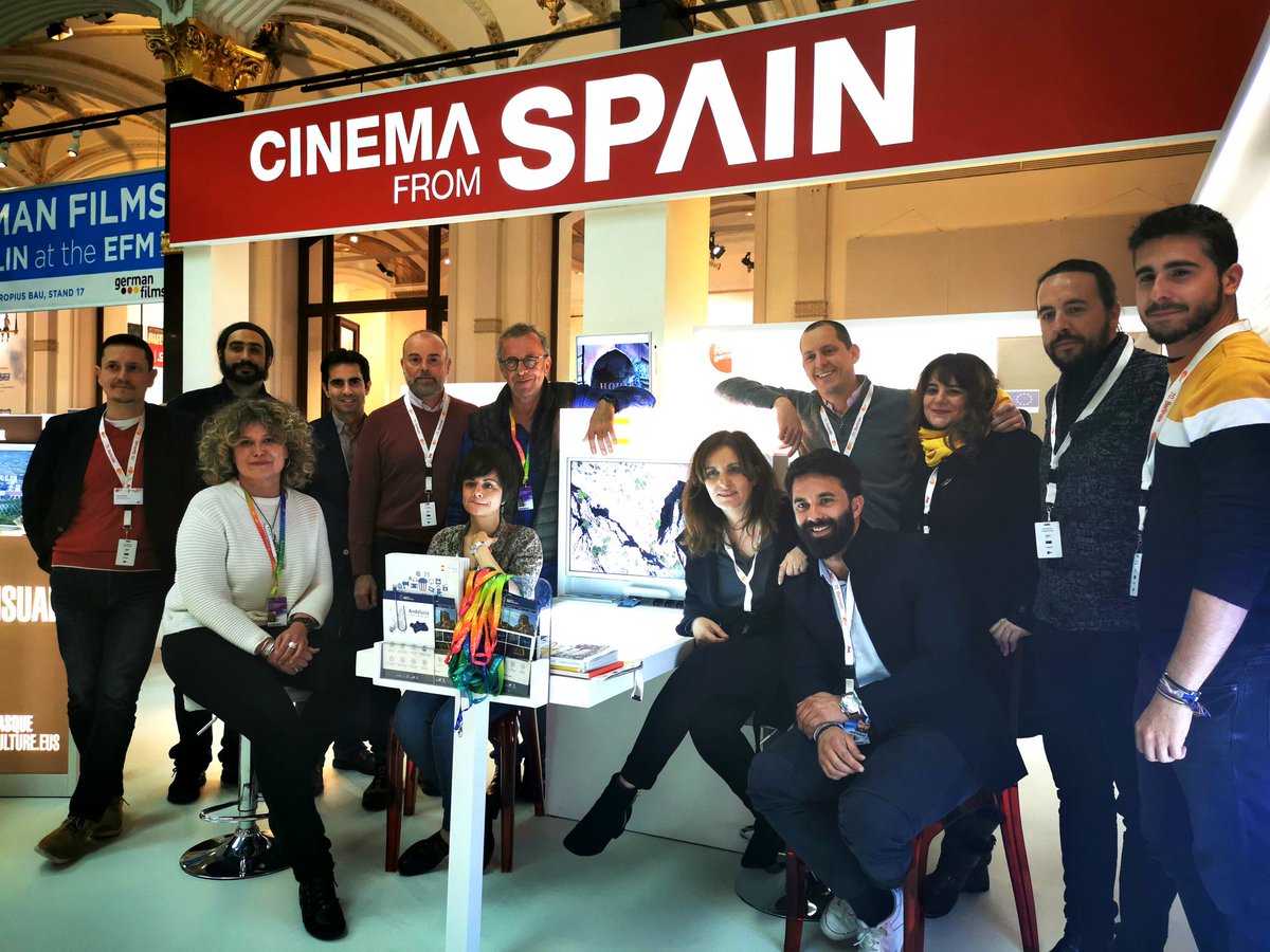 An small part of a great team. Andalucia a #filmfriendly place that you can discover in the @berlinale #EFM