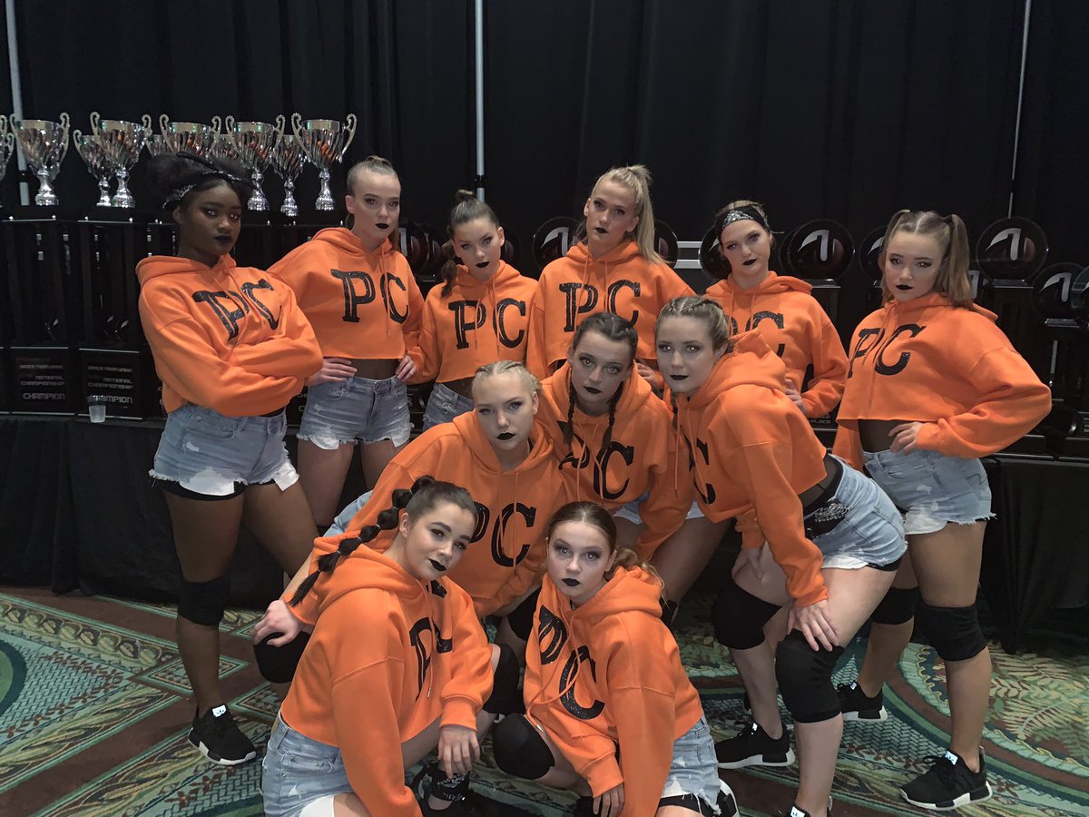 Check out this attitude! Treasures before they tore up the floor in finals!