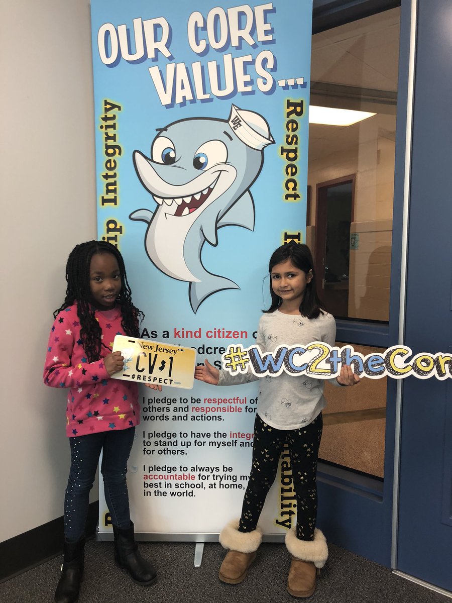 Room5Sharks's tweet photo. Tag, you’re it!  This respectful 1st grade @Room5Sharks was “tagged” for being especially respectful and use kind manners. She always remembers a sincere please and thank you. @WoodcrestES #WC2theCore https://t.co/EdSB33zPJx