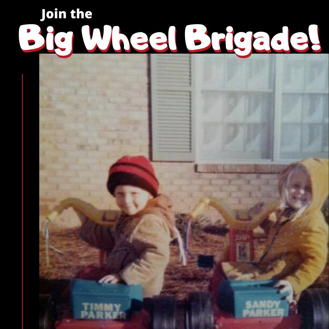 Speenberg's tweet photo. Let’s see your Big Wheel pictures!  Join the Brigade!
https://t.co/7SAEBQ2giF  #Speenberg  #TheBigWheelBrigade #funny #standupcomedy #cleanstandupcomedy #drybar #laughs #laughswithspeenberg  #BigWheelpictures #BigWheels #laugh2020 #comedy #brigade #comedybrigade #followme https://t.co/21qCjmI82V